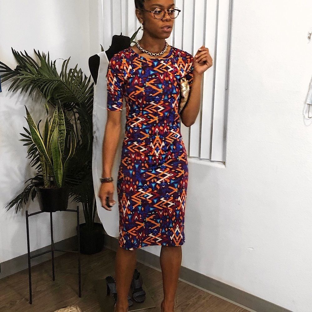 Lula Rue Aztec Print NWT Dress
